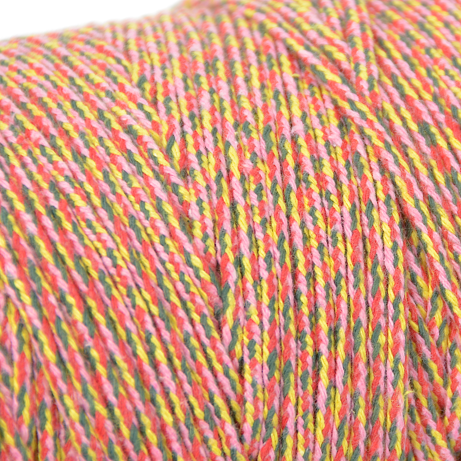 Tutti Frutti Coloured Macrame Cotton Banding 1Kg Spool